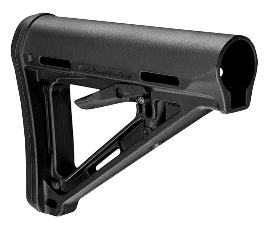 Magpul MAG400BLK MOE Carbine Stock Black Synthetic for AR-15, M16, M4 Mil-Spec Tube (Tube Not Included)