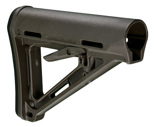 Magpul MAG400ODG MOE Carbine Stock OD Green Synthetic for AR-15, M16, M4 with Mil-Spec Tube (Tube Not Included)