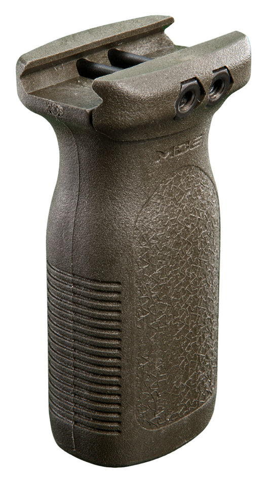 Magpul MAG412ODG RVG  Aggressive Textured OD Green Polymer Rail Vertical Grip for AR-Platform