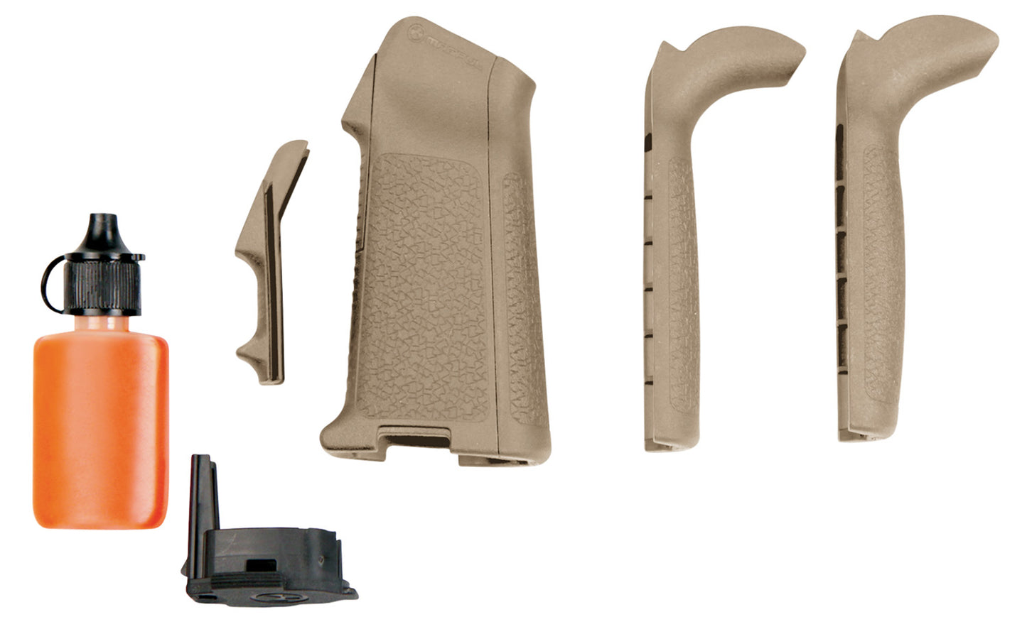 Magpul MAG520FDE MIAD Type 1 Gen 1.1 Grip Kit Polymer Aggressive Textured Flat Dark Earth for AR Platform
