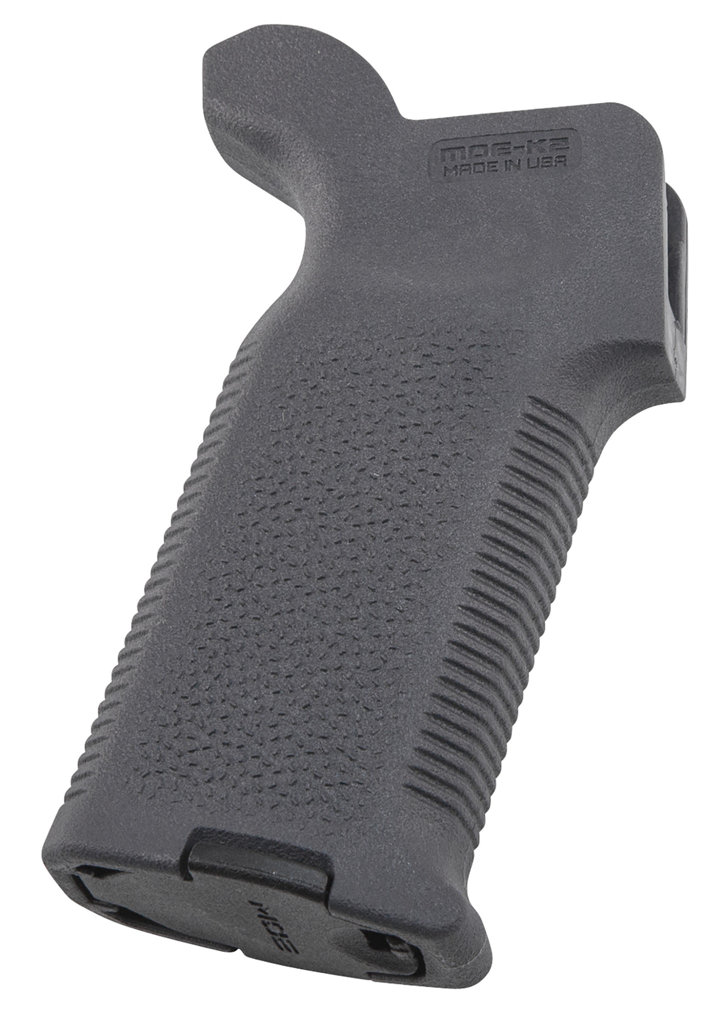 Magpul MAG522GRY MOE-K2 Grip Aggressive Textured Gray Polymer for AR-15, AR-10, M4, M16, M110, SR25