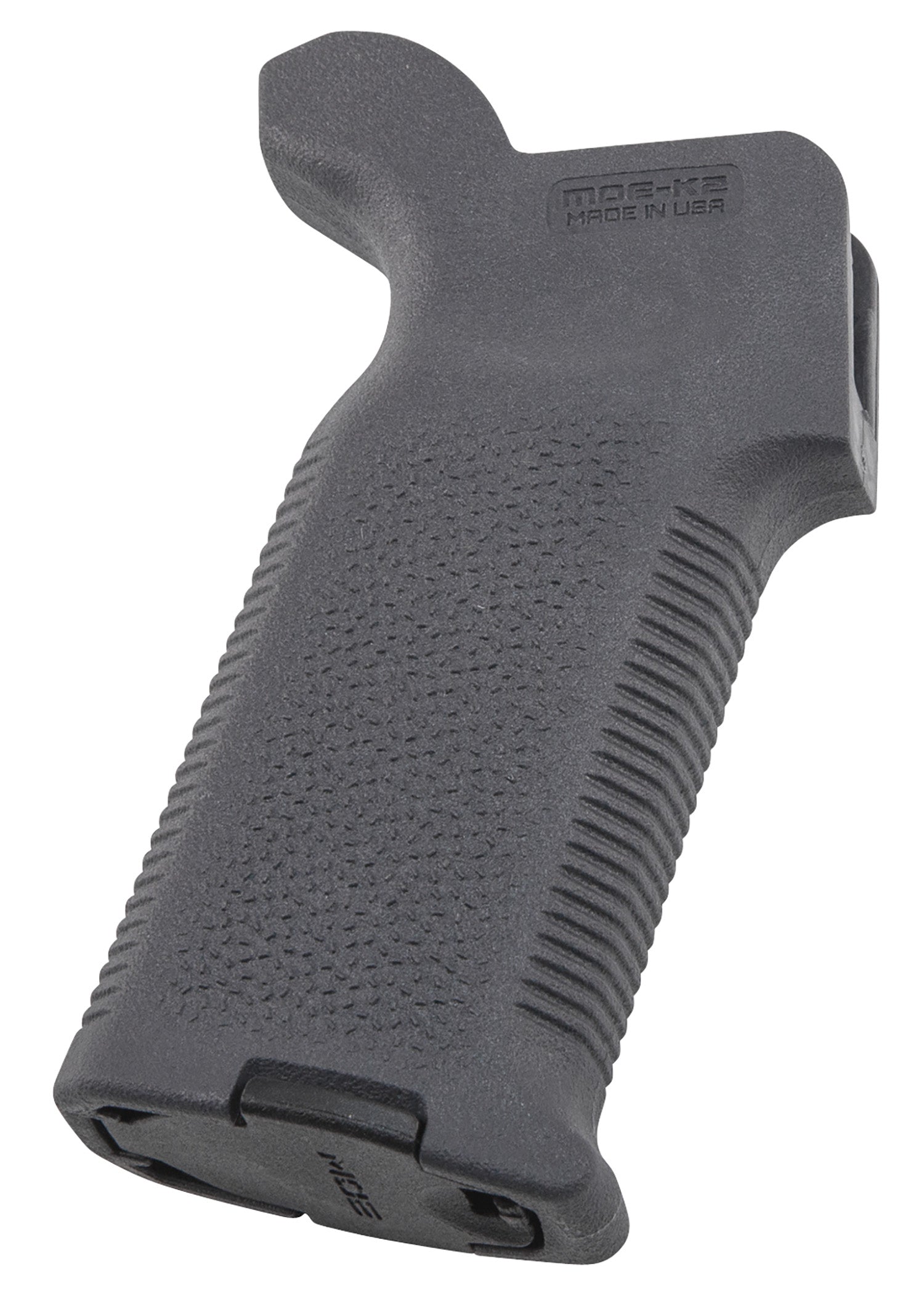 Magpul MAG522GRY MOE-K2 Grip Aggressive Textured Gray Polymer for AR-15, AR-10, M4, M16, M110, SR25