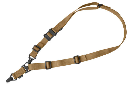 Magpul MAG514COY MS3 Gen2 Sling Coyote Nylon, Adjustable, One-Two Point Rifle