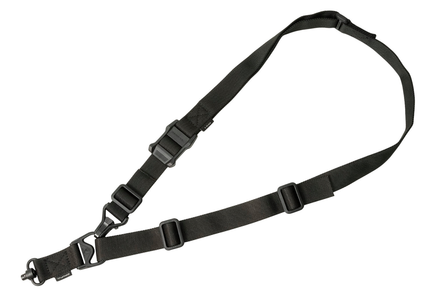 Magpul MAG515BLK MS3 Single QD Sling GEN2 Black Nylon Adjustable, One-Two Point Rifle