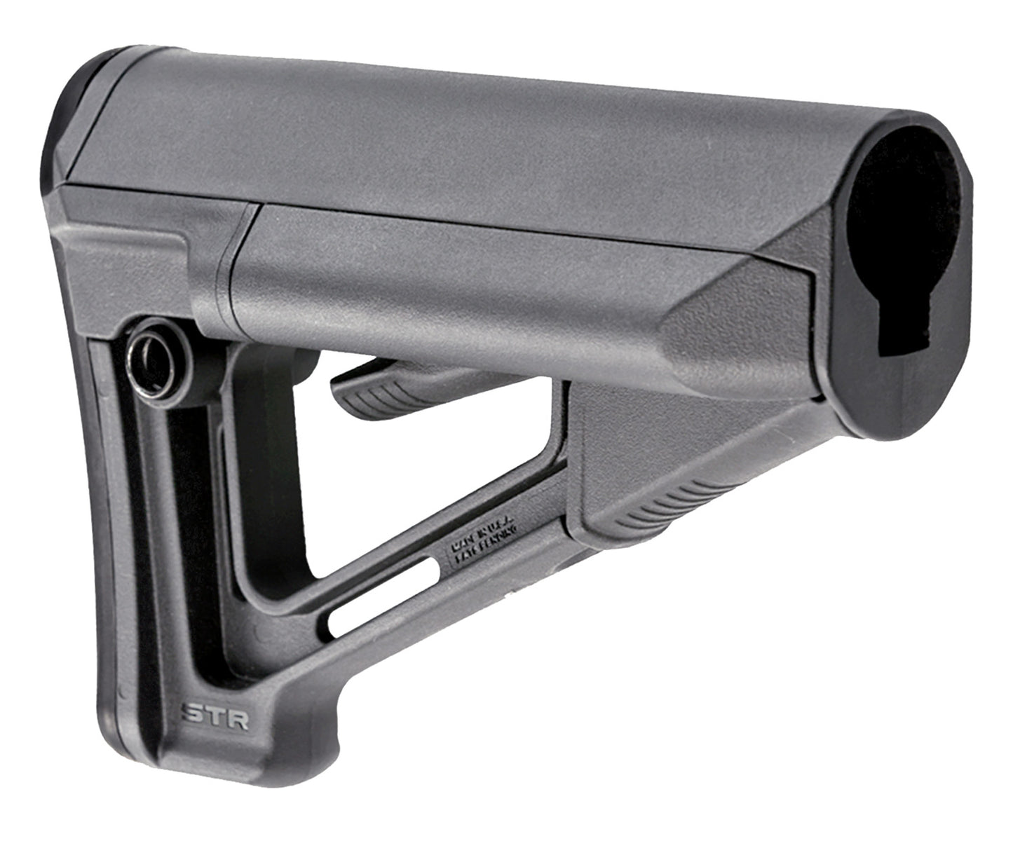 Magpul MAG470GRY STR Carbine Stock Stealth Gray Synthetic for AR-15, M16, M4 with Mil-Spec Tube (Tube Not Included)