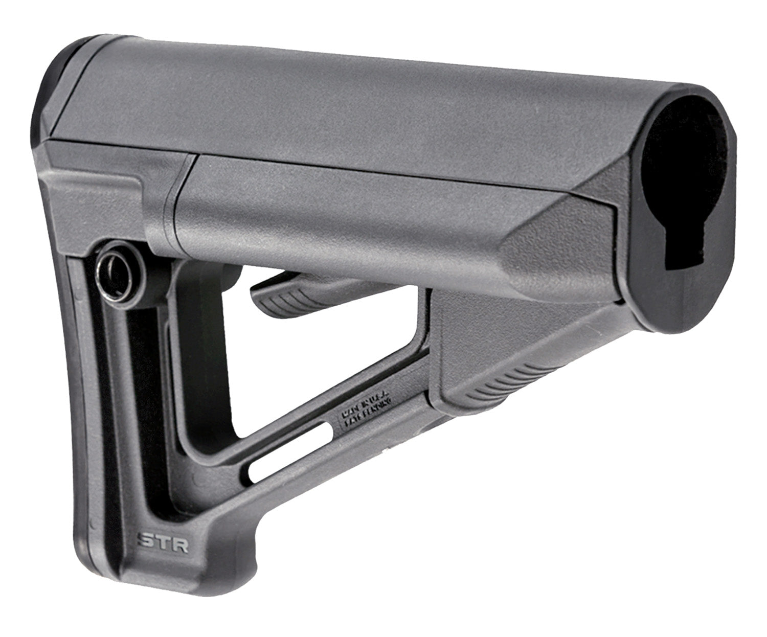 Magpul MAG470GRY STR Carbine Stock Stealth Gray Synthetic for AR-15, M16, M4 with Mil-Spec Tube (Tube Not Included)