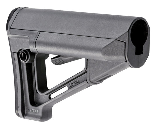 Magpul MAG470GRY STR Carbine Stock Stealth Gray Synthetic for AR-15, M16, M4 with Mil-Spec Tube (Tube Not Included)