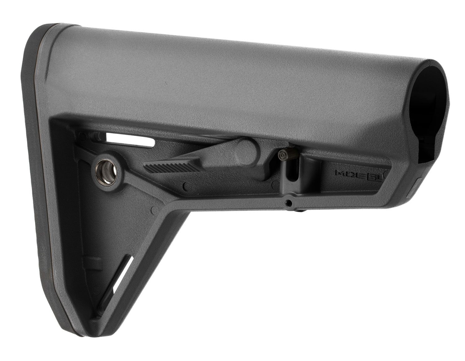Magpul MAG347GRY MOE SL Carbine Stock Stealth Gray Synthetic for AR-15, M16, M4 with Mil-Spec Tube (Tube Not Included)