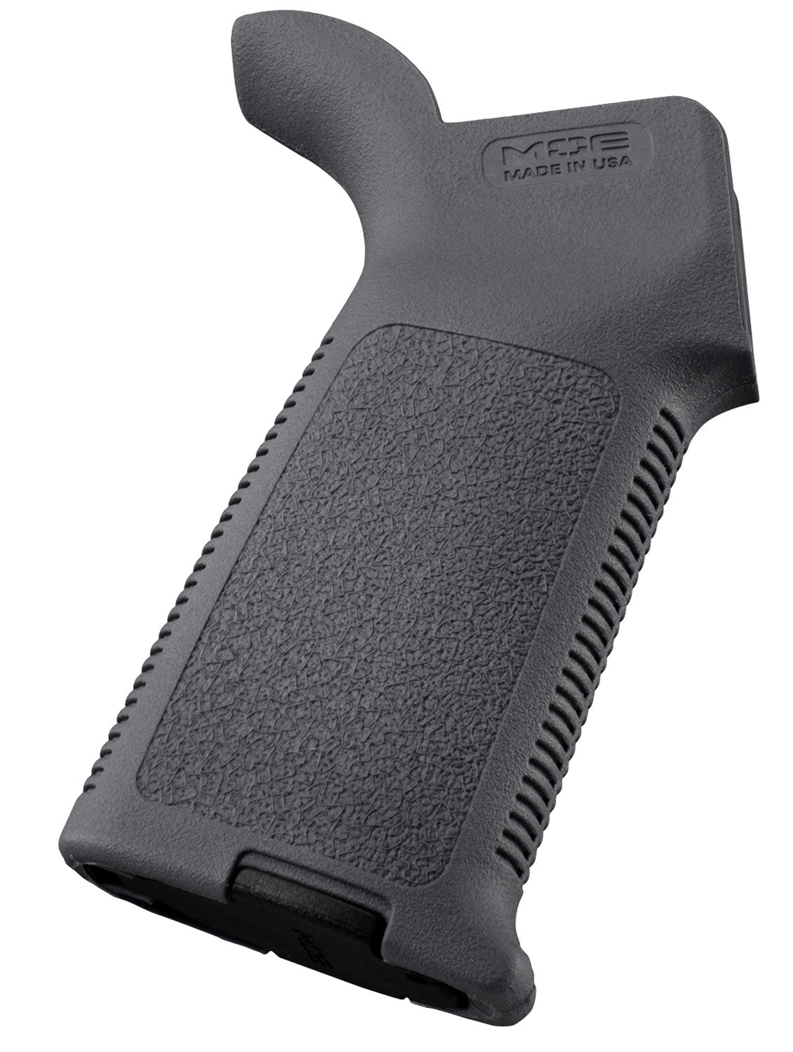 Magpul MAG415GRY MOE Grip Aggressive Textured Gray Polymer for AR-15, AR-10, M4, M16, M110, SR25