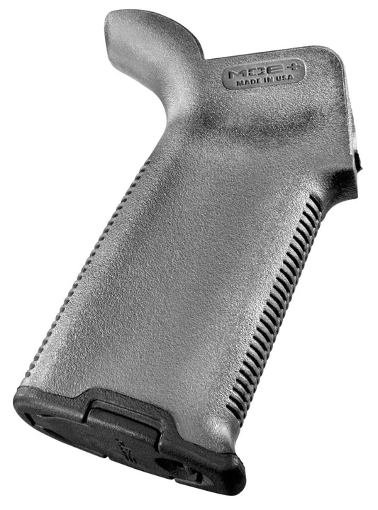 Magpul MAG416GRY MOE+ Grip Gray Textured Polymer w/Rubber Overmold, Fits AR-15/AR-10/M16/M4/M110/SR25*Worn