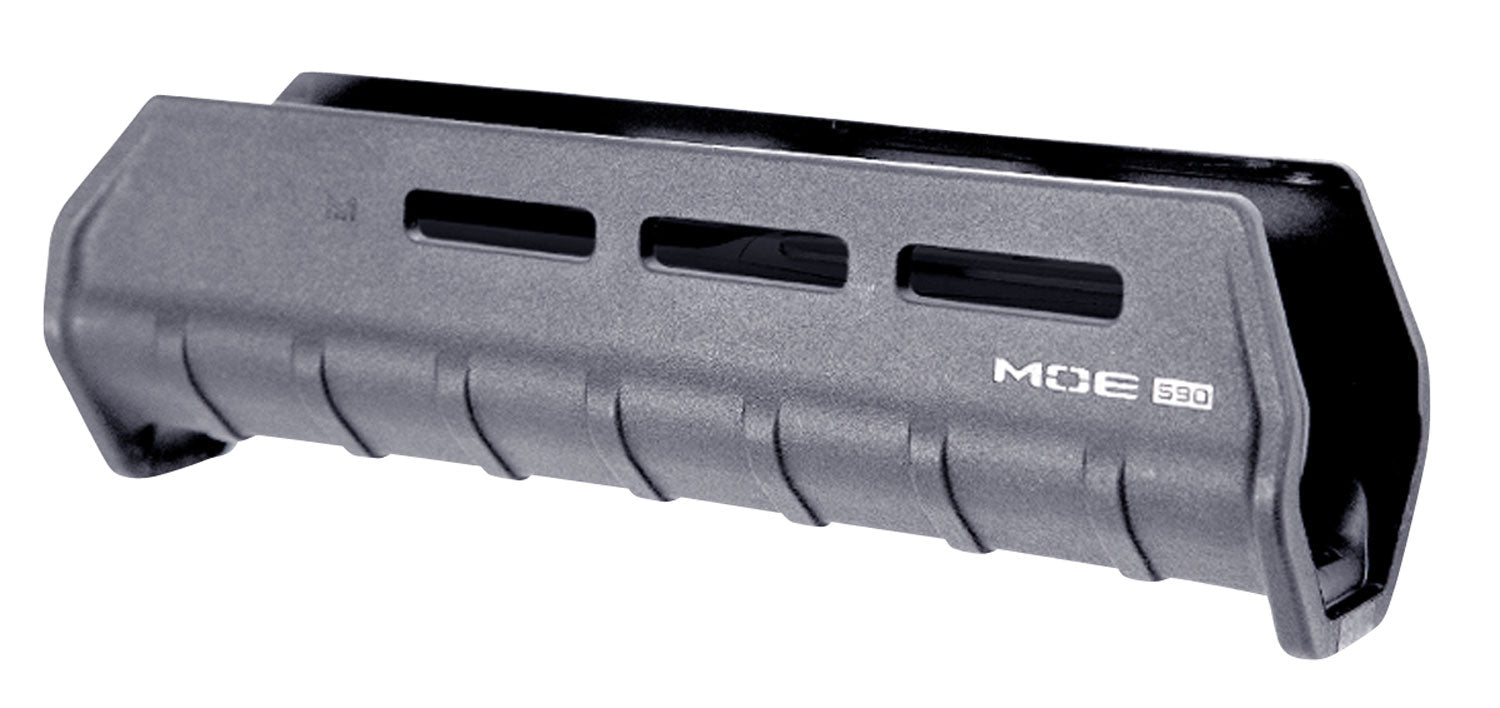 Magpul MAG494GRY MOE M-LOK Handguard made of Polymer with Stealth Gray Finish for Mossberg 590, 590A1