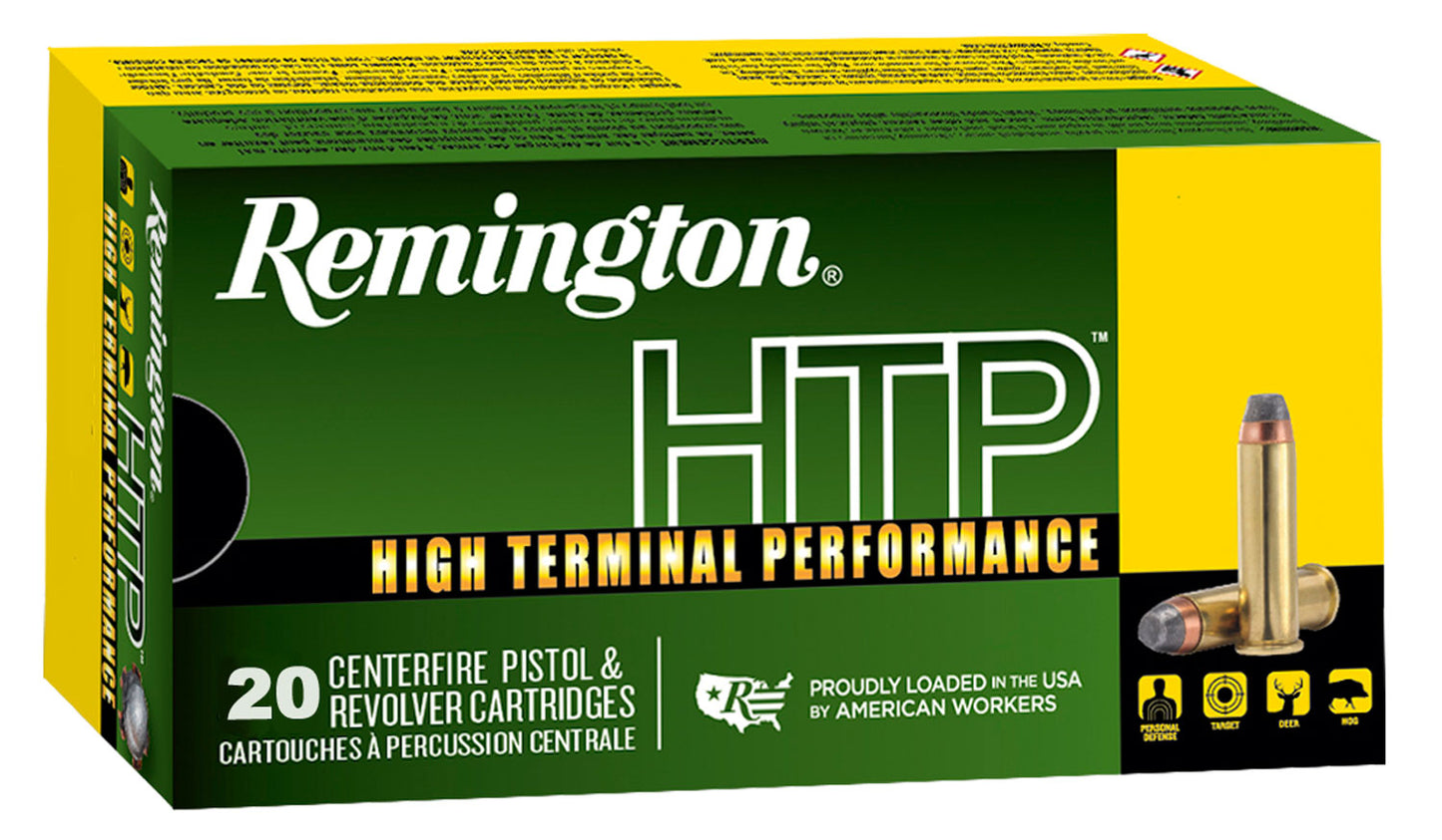 Remington Ammunition 22233 HTP  357Mag 158gr Jacketed Soft Point 20 Per Box/25 Case