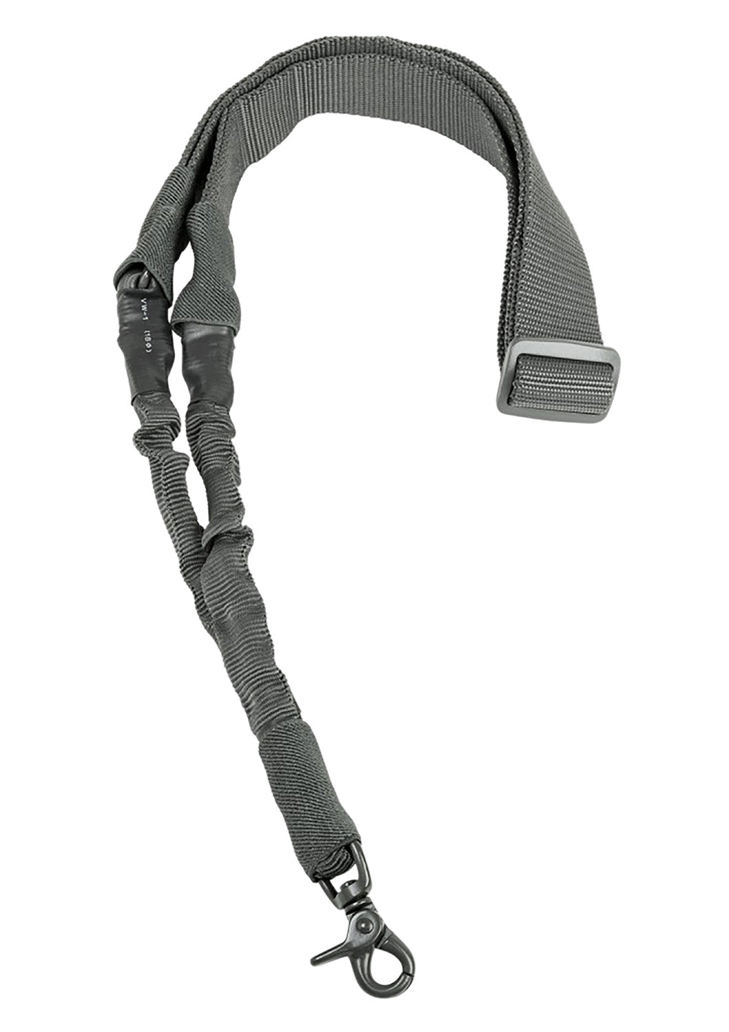 NcStar AARS1PU Single Point Sling  1.50" 44"-60" Urban Gray Nylon Rifle