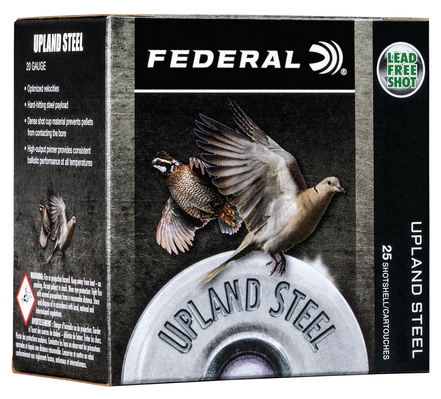 Federal USH41075 Upland Field & Range 410Gauge 2.75" 3/8oz 7.5Shot 25 Per Box/10 Case