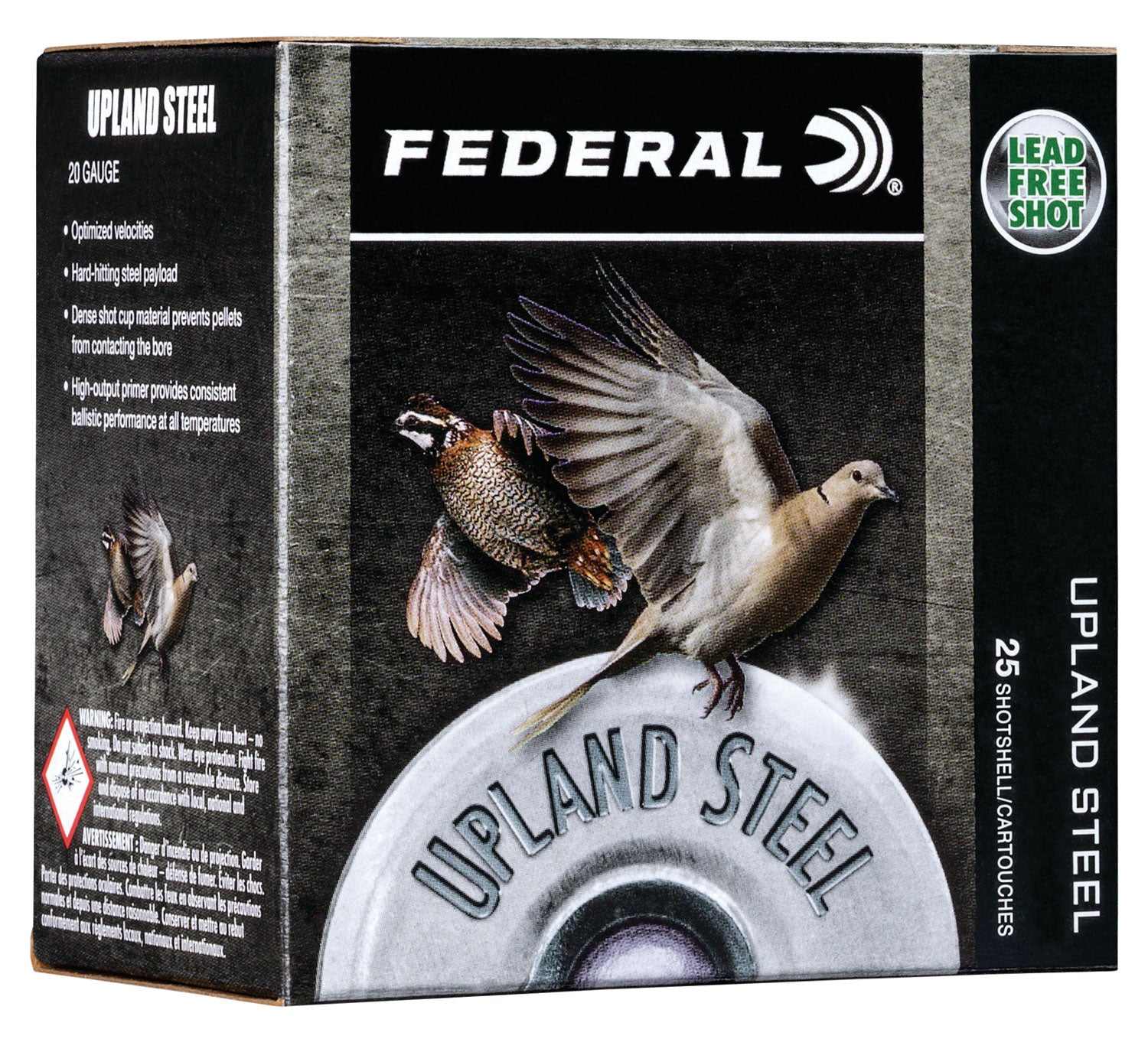 Federal USH41075 Upland Field & Range 410Gauge 2.75" 3/8oz 7.5Shot 25 Per Box/10 Case