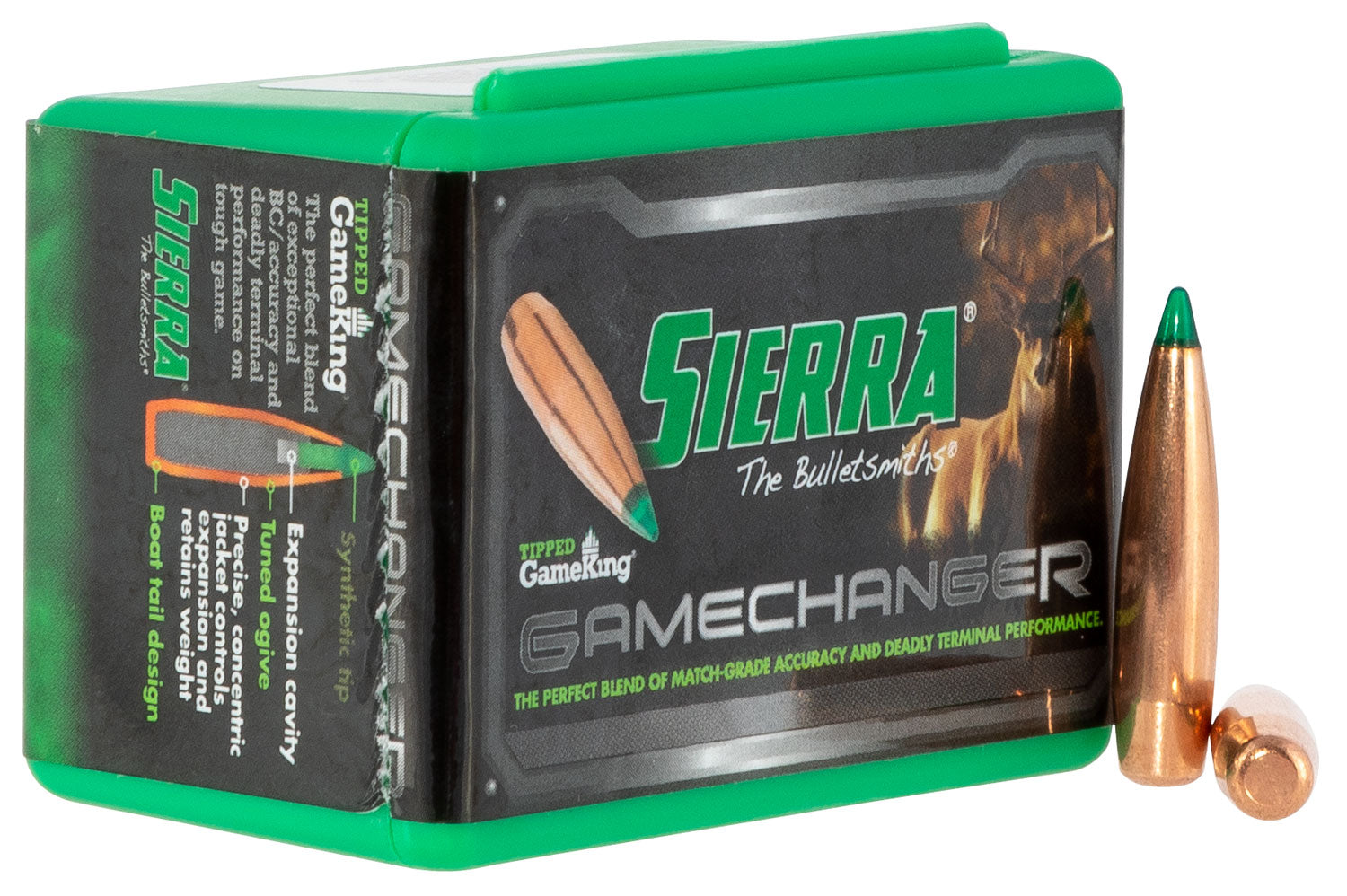 Sierra 4100T Tipped GameKing  6mm 90gr Hollow Point Boat Tail 50/Box