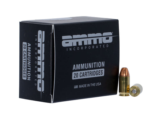 Ammo Inc 380090JHPA20 Signature  380ACP 90gr Jacket Hollow Point 20 Per Box/10 Case