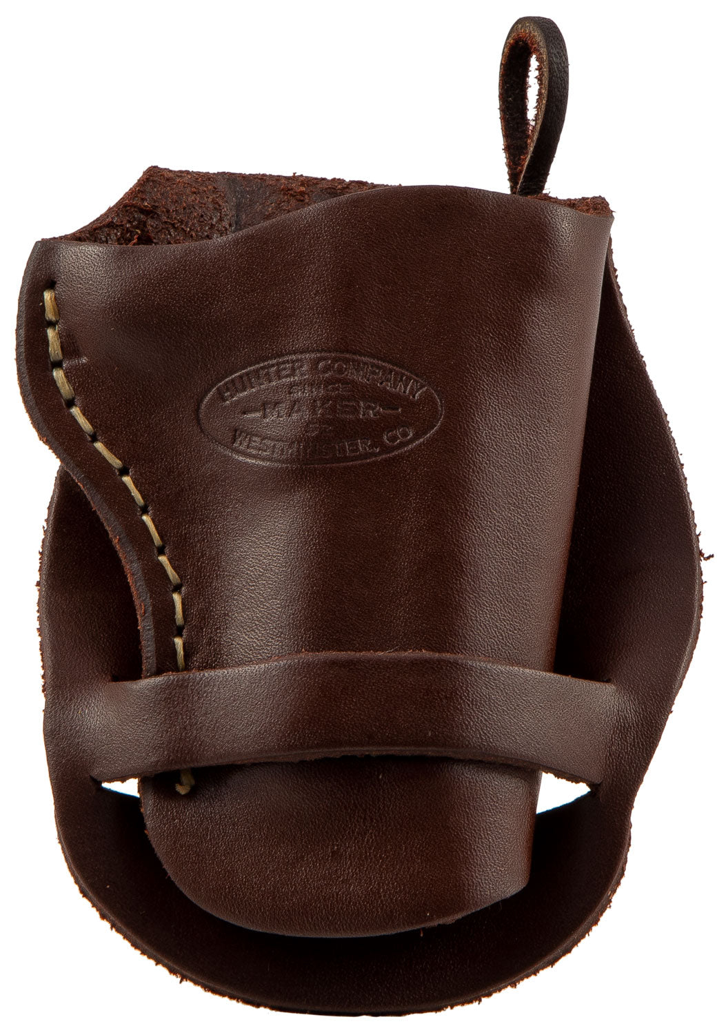 Hunter Company 10801 Western  Belt Brown Leather Belt Loop Fits Derringer Right Hand