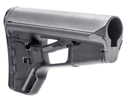 Magpul MAG378GRY ACS-L Carbine Stock Stealth Gray Synthetic for AR-15, M16, M4 with Mil-Spec Tube (Tube Not Included)