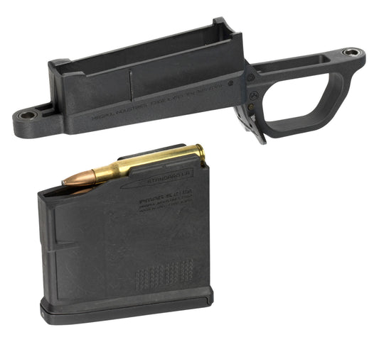 Magpul MAG489BLK Bolt Action Mag Well Hunter 700L Stock Made of Polymer w/ Black Finish Includes PMAG5 AC Magazine