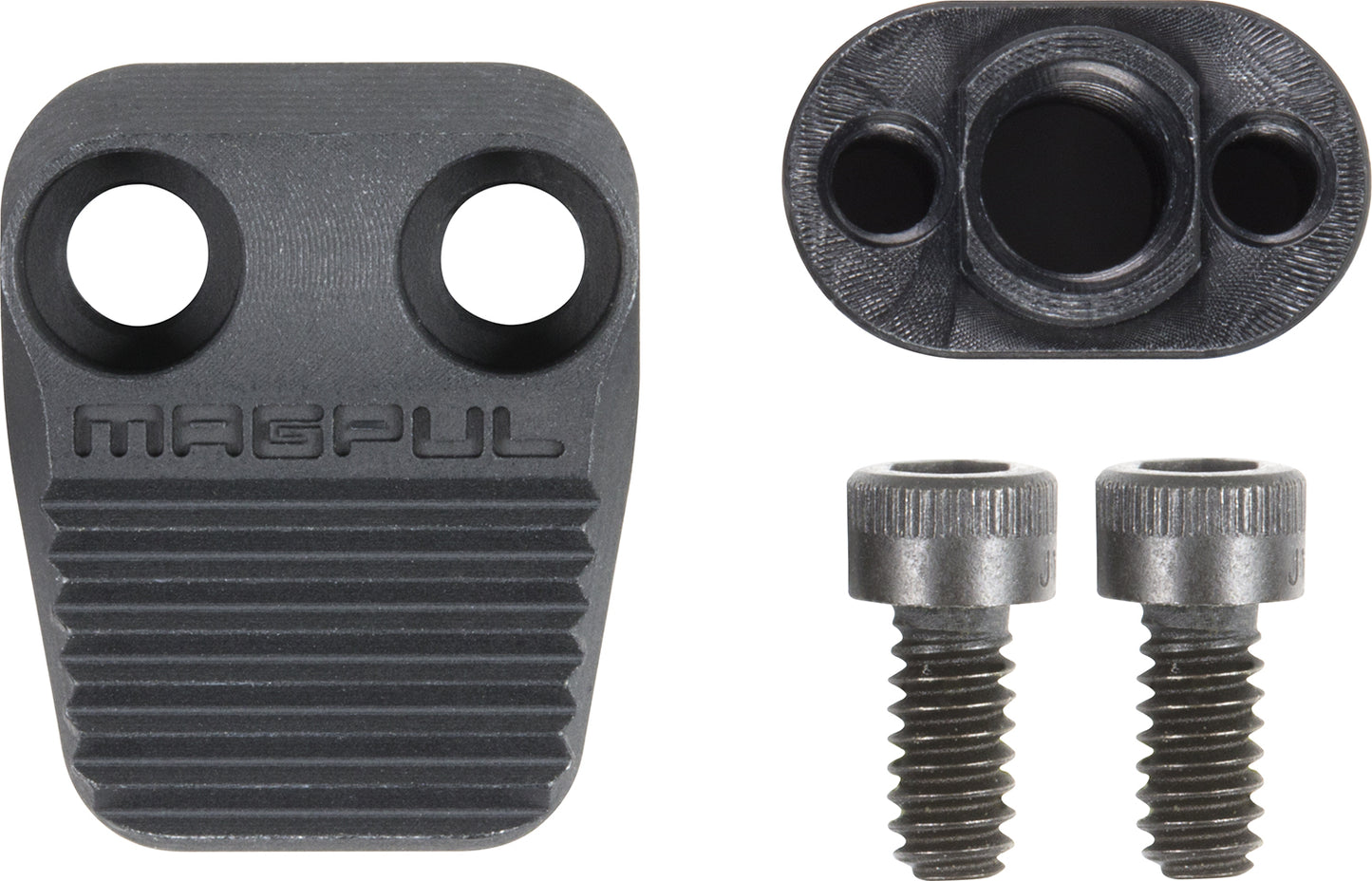 Magpul MAG568BLK Enhanced AR Magazine Release  Compatible w/ AR15/M4/M16 AR-Platform Black Anodized Black Aluminum