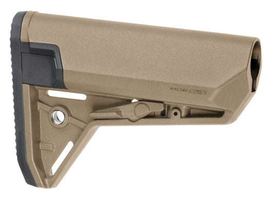 Magpul MAG653FDE MOE SL-S Carbine Stock Flat Dark Earth Synthetic for AR-15, M16, M4 with Mil-Spec Tube (Tube Not Included)