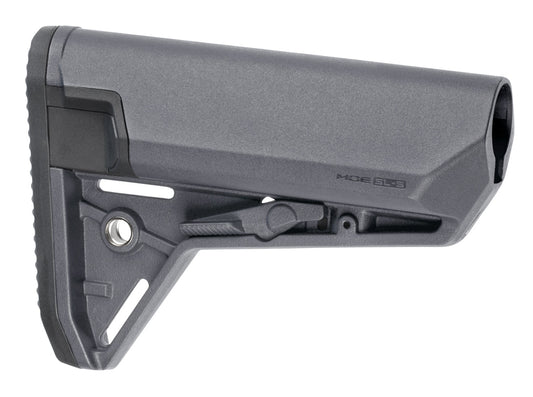 Magpul MAG653GRY MOE SL-S Carbine Stock Stealth Gray Synthetic for AR-15, M16, M4 with Mil-Spec Tube (Tube Not Included)