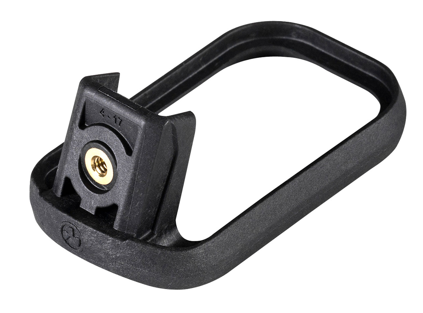 Magpul MAG932BLK GL Enhanced Mag Well  Compatible w/Gen4 Glock 17/22/31/34/35/37 Black Polymer