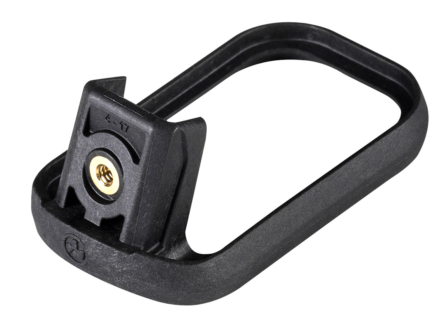 Magpul MAG932BLK GL Enhanced Mag Well  Compatible w/Gen4 Glock 17/22/31/34/35/37 Black Polymer