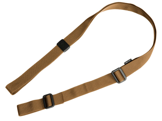 Magpul MAG1004COY RLS Sling made of Nylon Webbing with Coyote Finish & Adjustable Design for Rifles