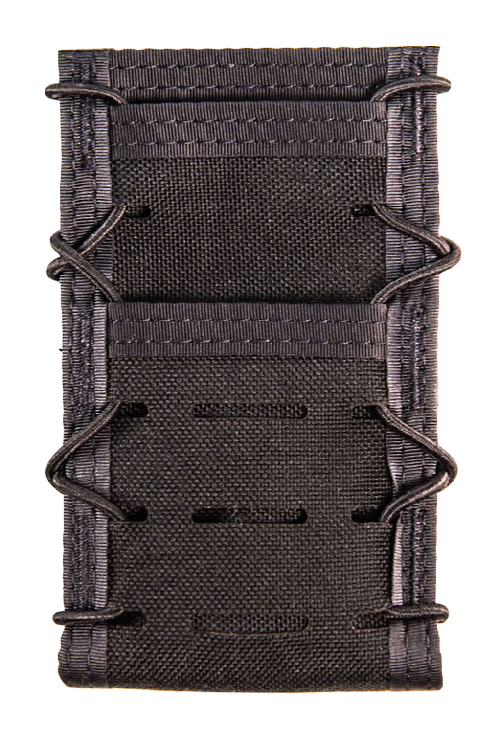High Speed Gear 95PW01BK ITACO Phone/Tech Pouch V2 Large Black Nylon Molle Mount