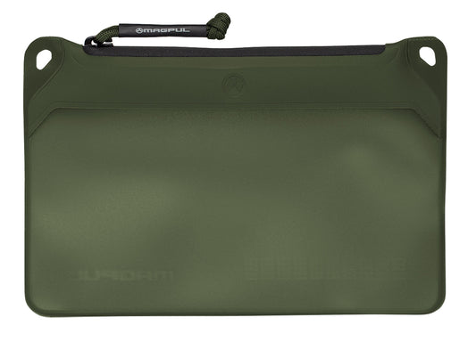 Magpul MAG994315 DAKA Pouch Windowed Small OD Green Polymer