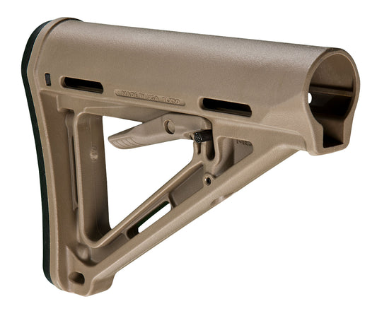Magpul MAG400FDE MOE Carbine Stock Flat Dark Earth Synthetic for AR-15, M16, M4 with Mil-Spec Tube (Tube Not Included)
