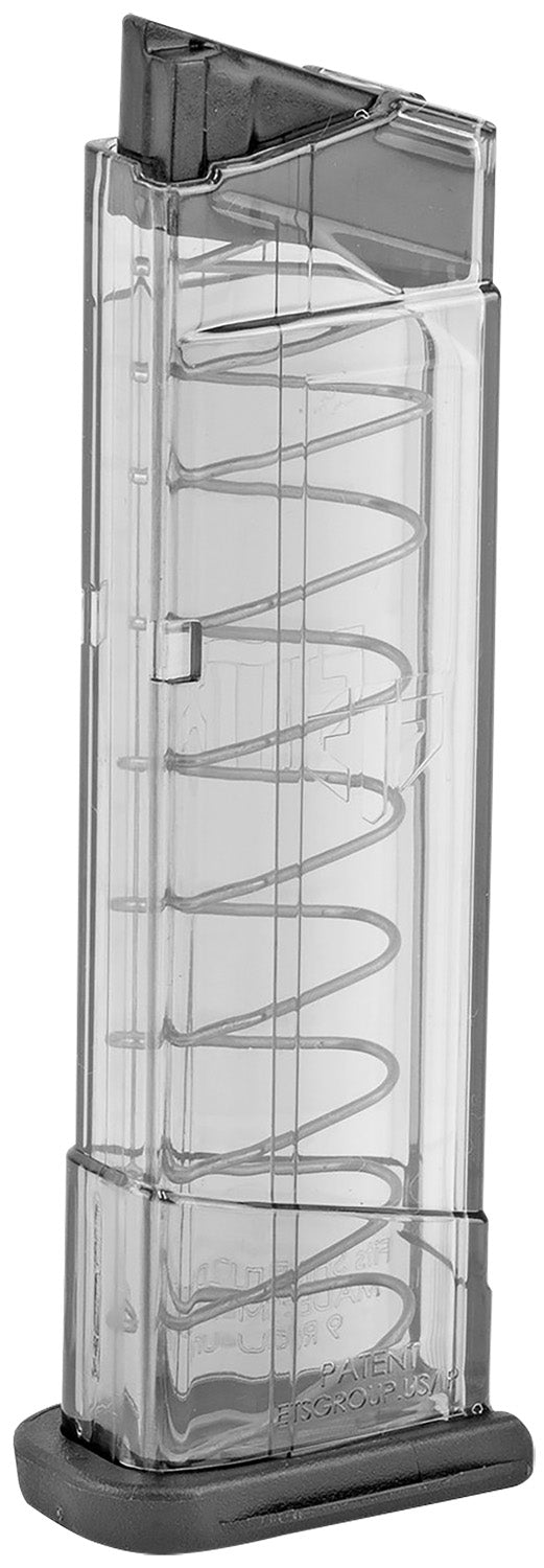 ETS Group SW9SHD9 Pistol Mags  9rd 9mm Luger for S&W M&P Shield Clear Detachable