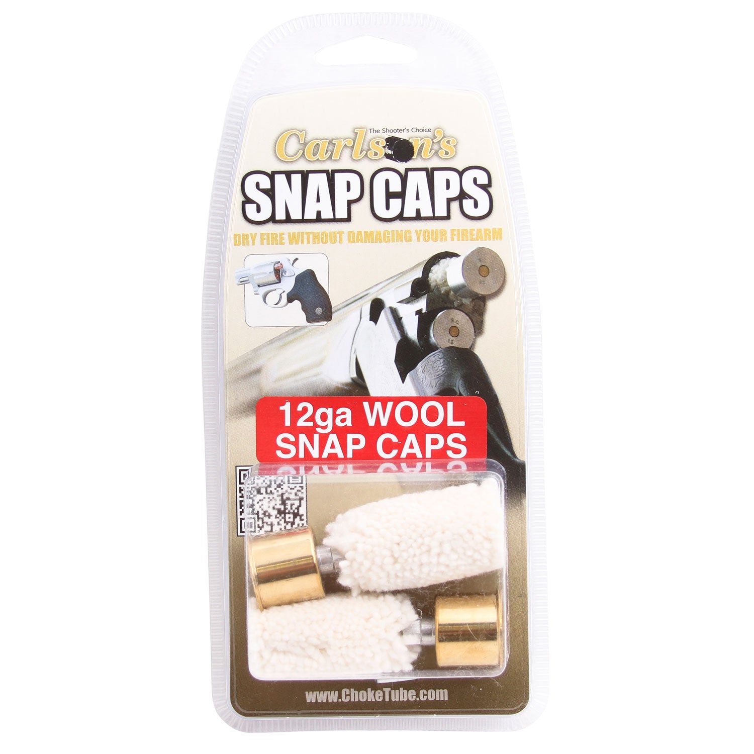 Carlson's Choke Tubes 00108 Snap Cap  12Gauge 2Pack