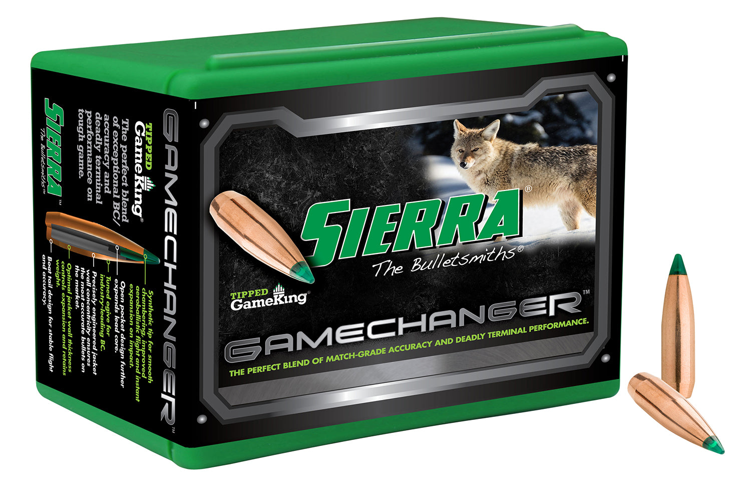 Sierra 4062 Tipped GameKing  22Cal 64gr Tipped GameKing 100/Box