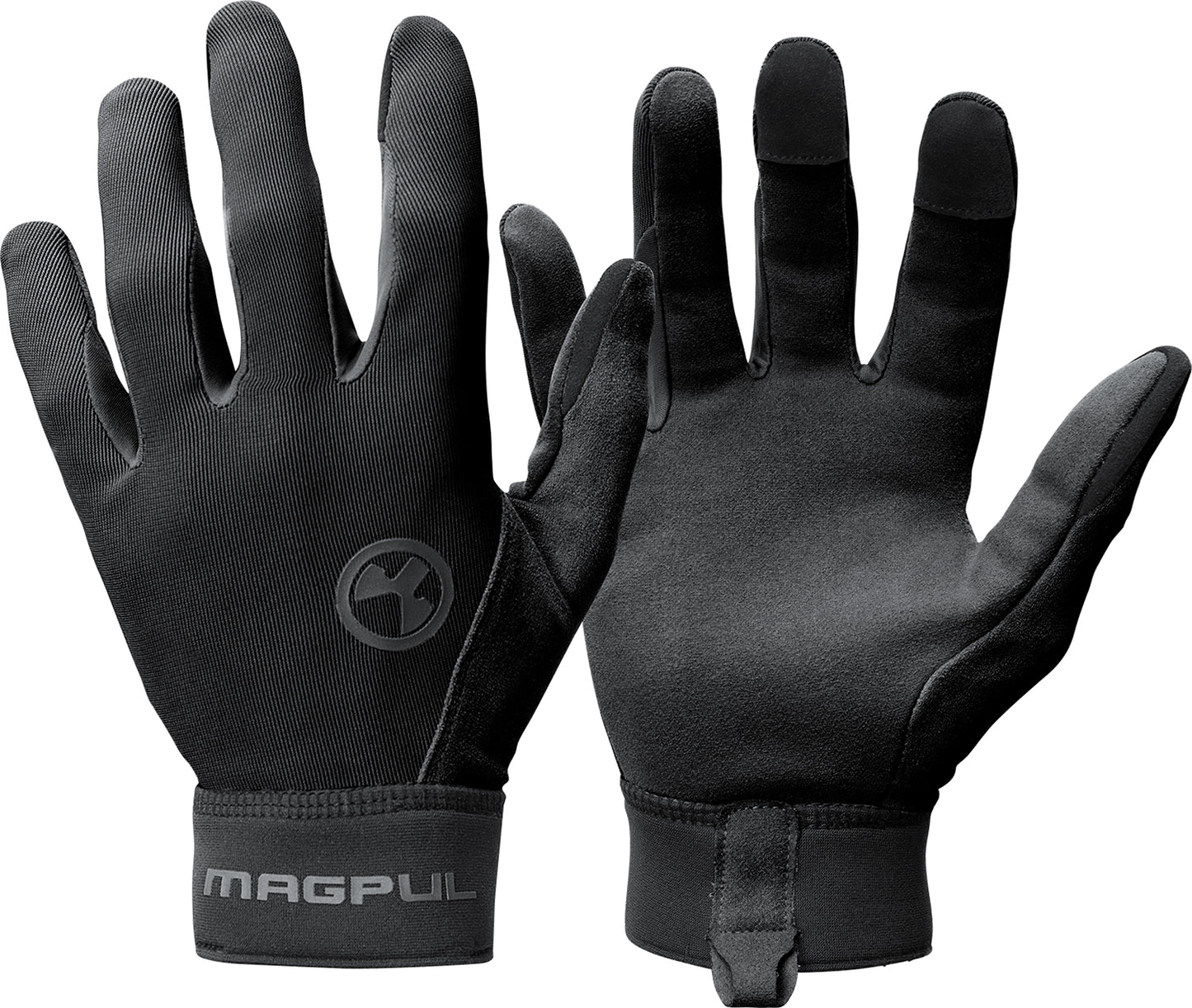 Magpul MAG1014001 Technical 2.0 Gloves Black Touchscreen Synthetic/Suede Medium