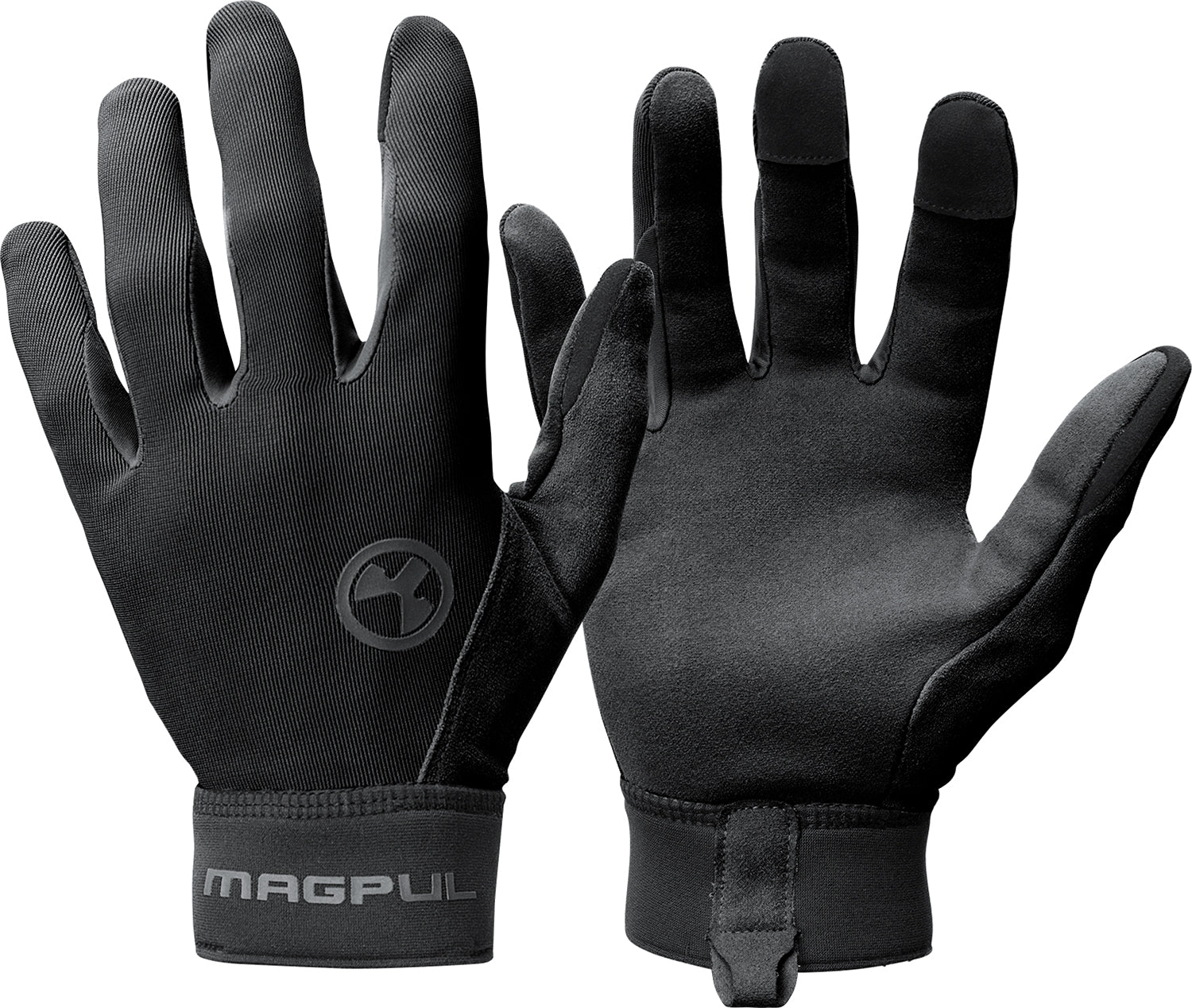 Magpul MAG1014001 Technical 2.0 Gloves Black Touchscreen Synthetic/Suede Medium