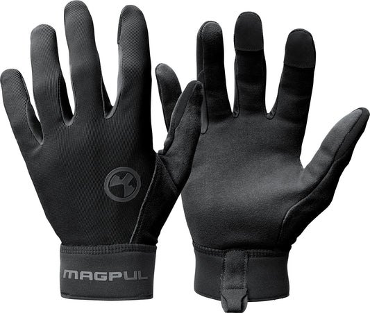 Magpul MAG1014001 Technical 2.0 Gloves Black Touchscreen Synthetic/Suede Medium