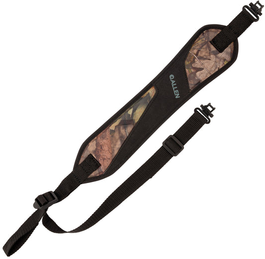 Allen 8287 Glenwood Lightweight Rifle/Shotgun Sling w/Magnum Swivels Mossy Oak Break-Up Country w/Black Trim 15" Foam Sling Pad, Adjustable Length to 38"