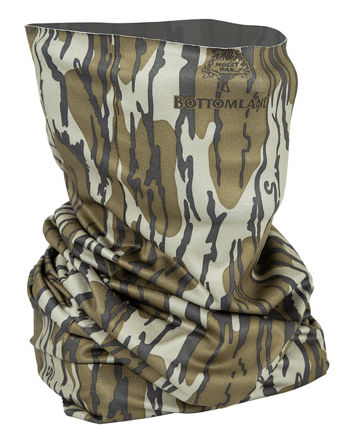 Primos PS6680 Stretch Fit  Mossy Oak Original BottomLand Neoprene Neck Gaiter OSFA