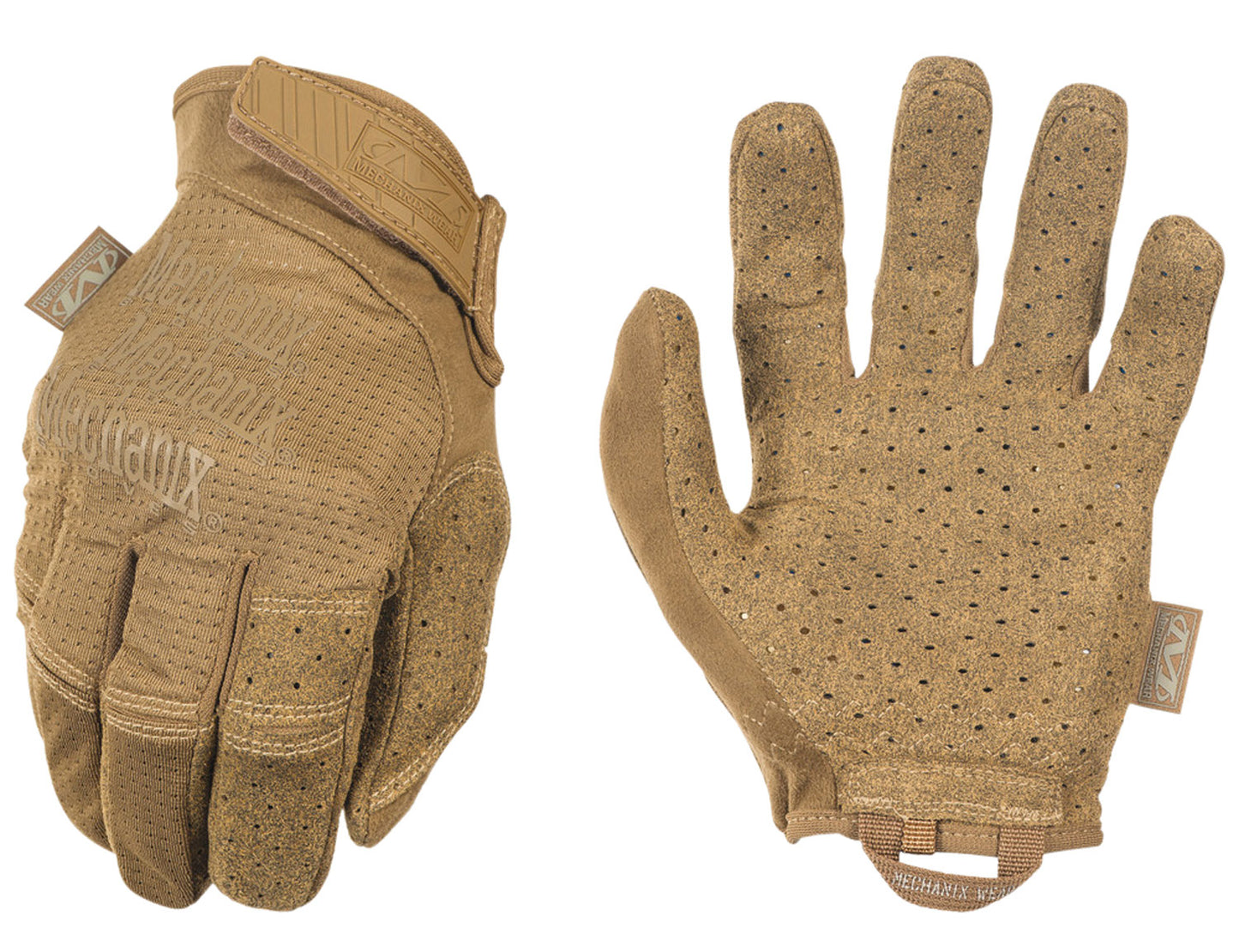 Mechanix Wear MSV72012 Specialty Vent  Coyote Touchscreen Synthetic Leather 2XL