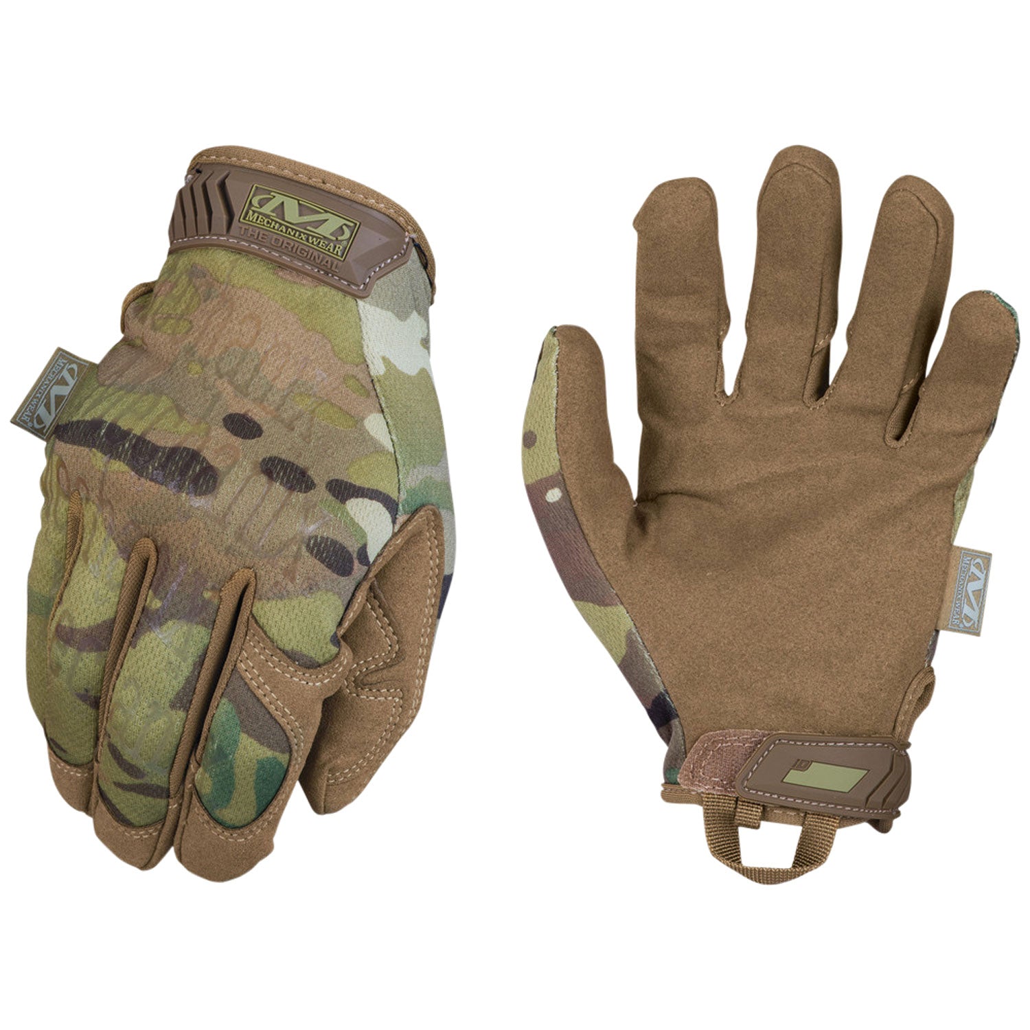 Mechanix Wear MG78011 Original  Multi-Cam Synthetic Leather XL Velcro Closure