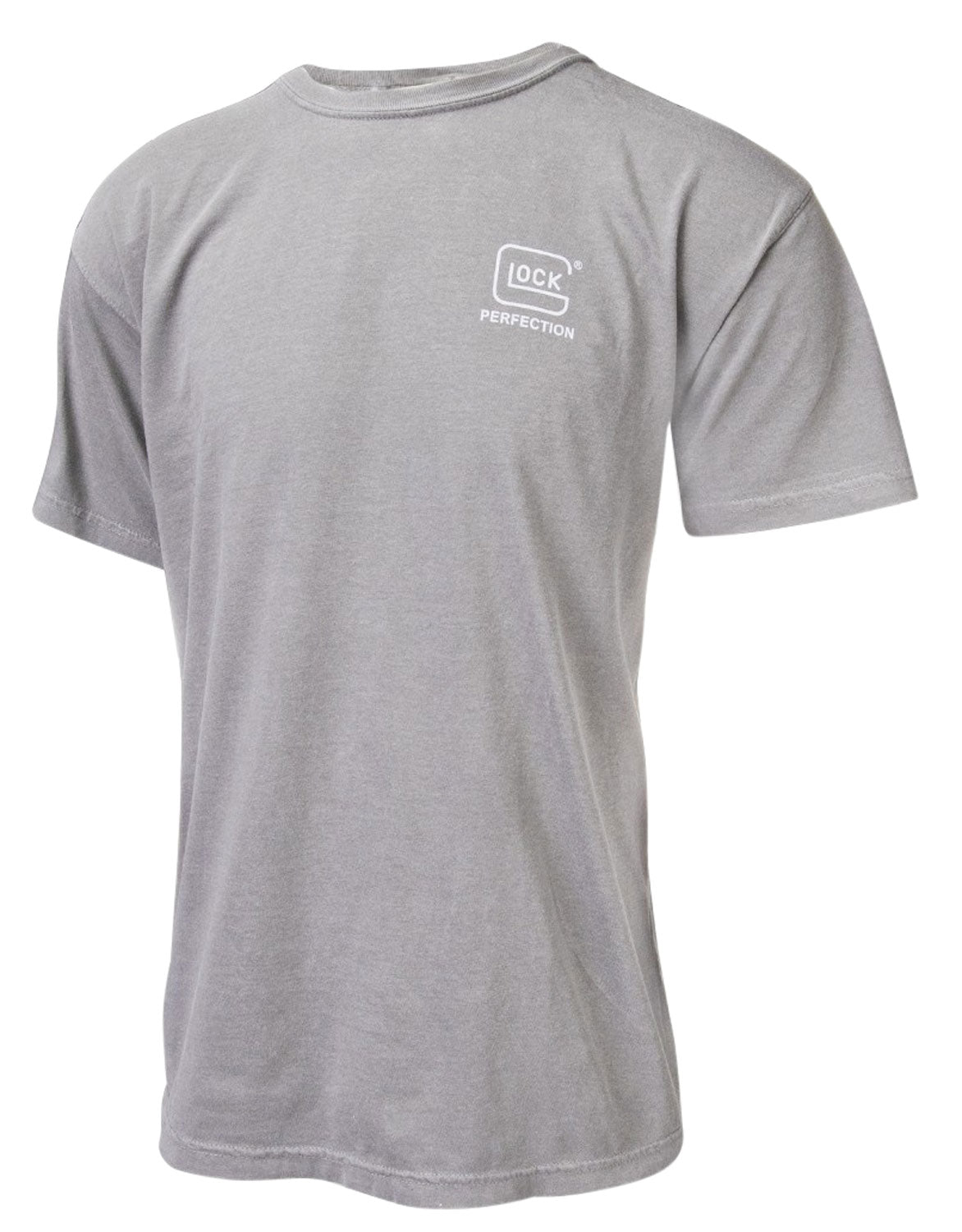 Glock AA75148 Perfection  Gray Cotton Short Sleeve 3XL