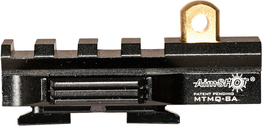 AimShot MTMQRBA M-Lok Quick Release Bipod Adapter  Black Anodized