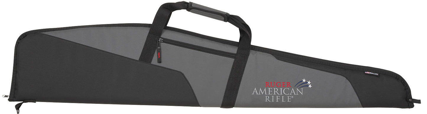 Ruger 27433 American Rifle Case 46" Gray Endura w/ Black Panel Foam Padding & Accessory Pocket