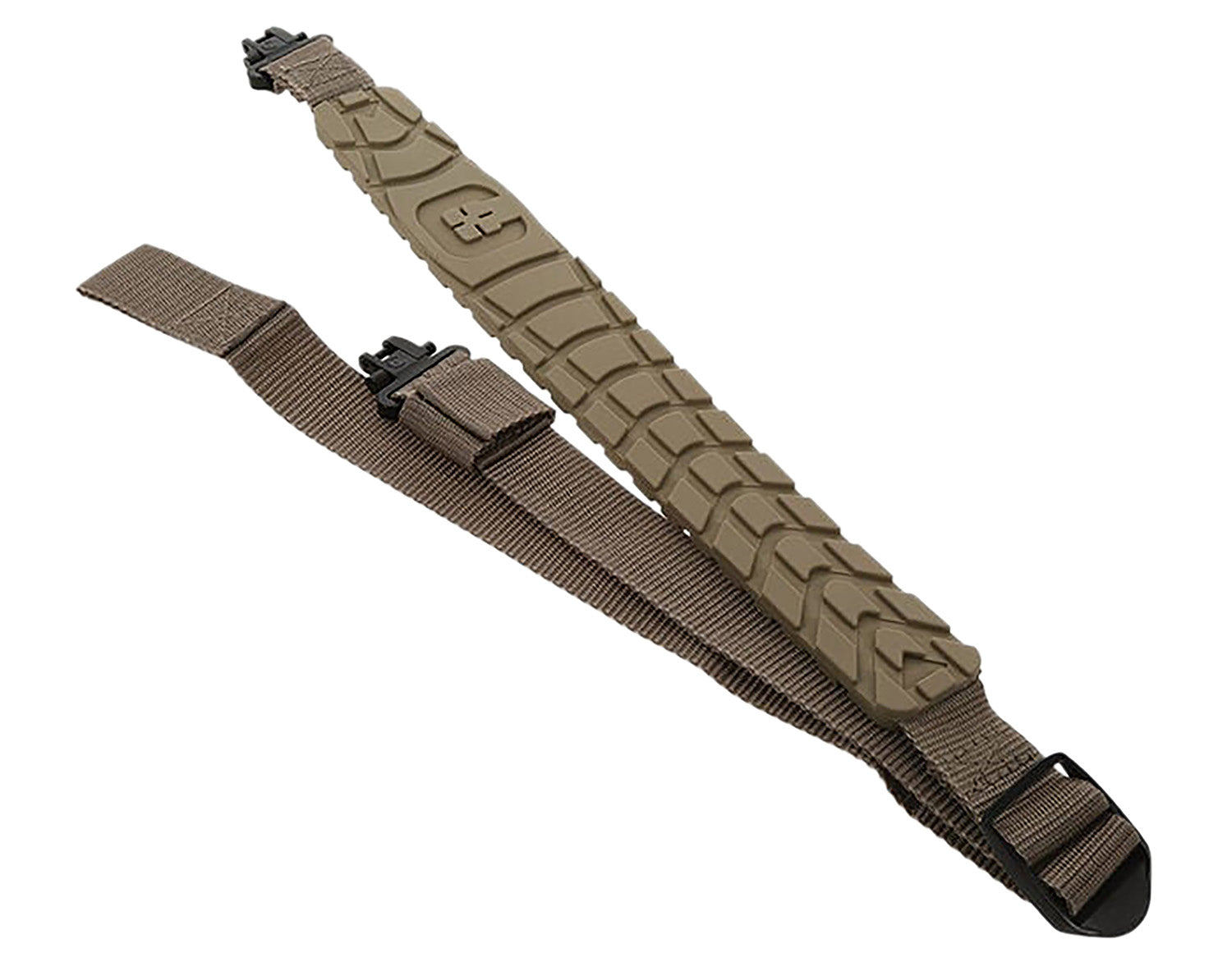 Caldwell 1131996 Max Grip Slim Sling 20"-41" OAL, 1.50" Wide, Flat Dark Earth, Adjustable Design for Rifles