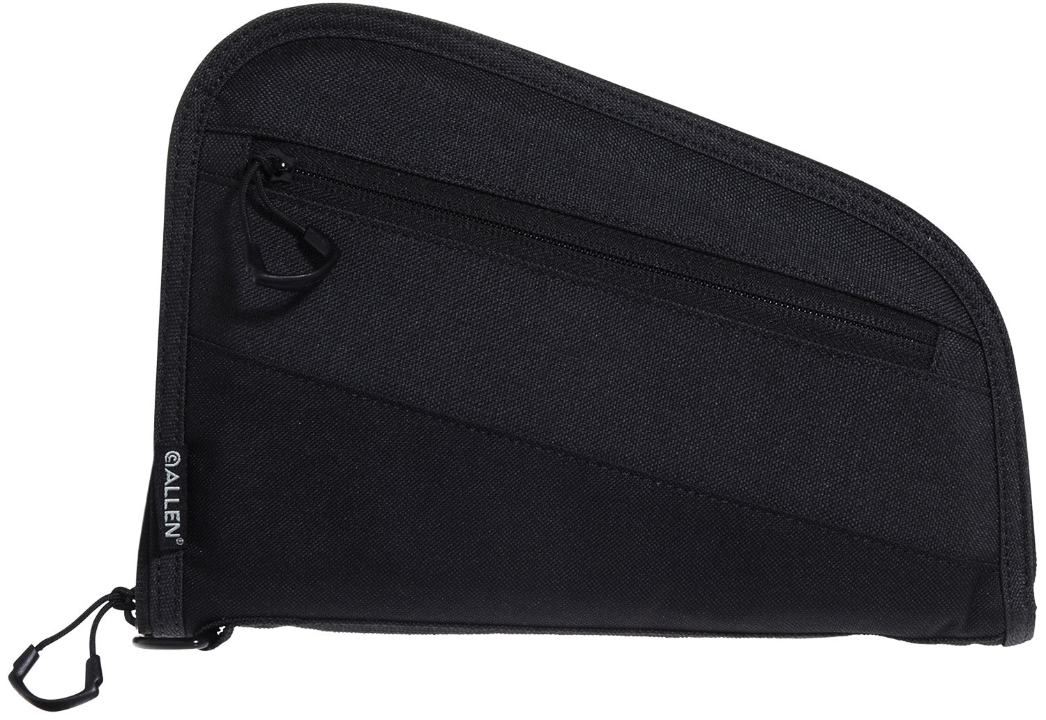 Allen 7749 Auto-Fit 2.0 Handgun Case Thick Foam Padding w/Knit Interior, Exterior Pocket & Black Finish for Compact Semi-Autos 9" L