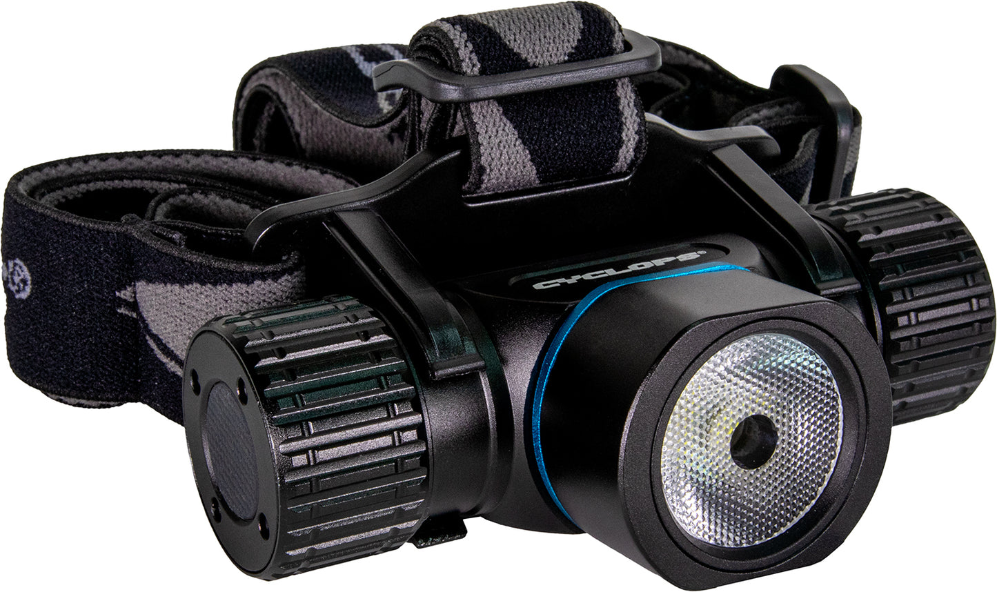 Cyclops CYCHLP2000 Poseidon  2000 Lumens White Black Anodized 200 meters Distance