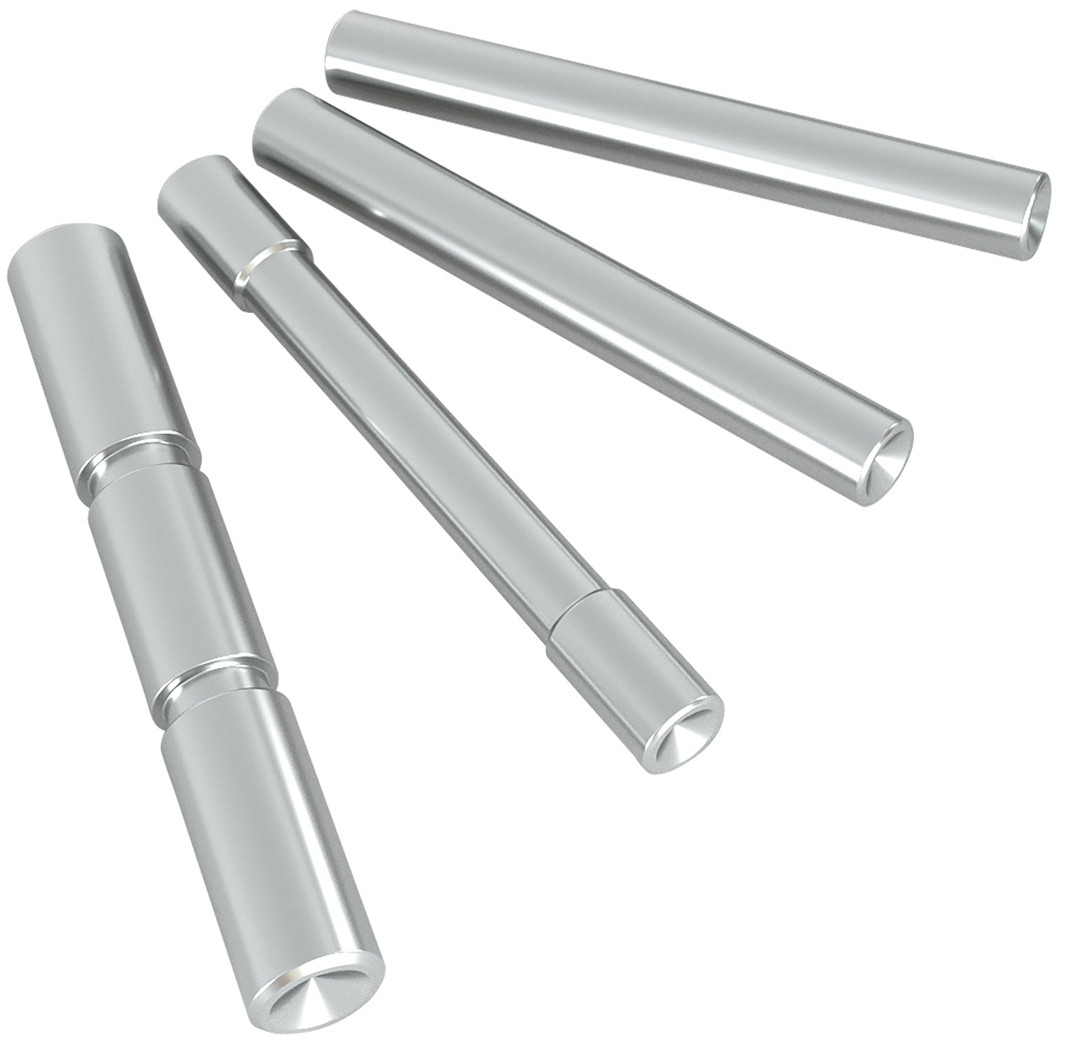 Cross Armory CRG4PSSV 4 Pin Set  Silver 4140 Steel for Most Glock Gen4